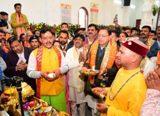 सीएम धामी ने श्री खाटू श्याम धाम के प्राण प्रतिष्ठा महोत्सव में किया प्रतिभाग: प्रदेश की खुशहाली की की कामना