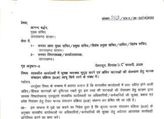 बड़ी खबर: सरकार द्वारा शासकीय कार्यालयों में सुरक्षा व्यवस्था सुदृढ़ करने हेतु SOP जारी