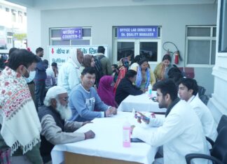 Health Camp: श्री महंत इन्दिरेश अस्पताल के निःशुल्क स्वास्थ्य शिविर में 5304 मरीजों ने उठाया लाभ