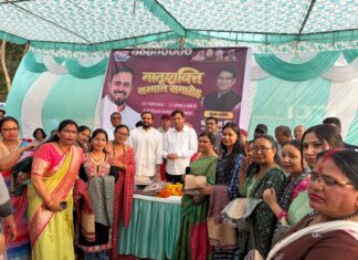 अंतरराष्ट्रीय महिला दिवस पर कांग्रेस द्वारा आयोजित मातृशक्ति सम्मान समारोह में 500 से अधिक महिलाएं सम्मानित