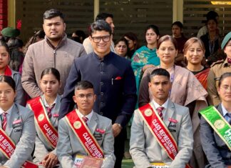 CIMS कॉलेजे में स्टूडेंट कैबिनेट का गठन: नर्सिंग व पैरामेडिकल के हेड बॉय-हेड गर्ल चुने गए