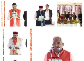 बड़ी खबर: धामी मंत्रिमंडल का हुआ विस्तार, मदन कौशिक एवं राम सिंह कैड़ा सहित पांच चेहरे हुए शामिल