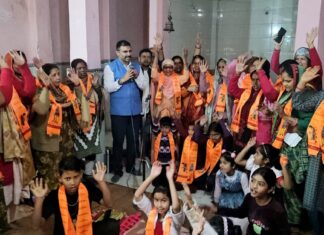 चैत्र नवरात्र के द्वितीय दिवस पर “माँ शक्ति आराधना संध्या महोत्सव” का आयोजन