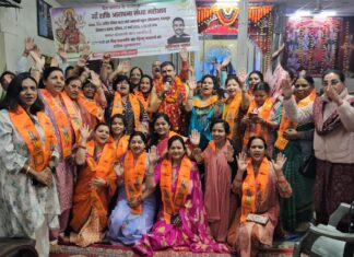 चतुर्थ चैत्र नवरात्र के पावन अवसर पर इंदिरा नगर में “माँ शक्ति आराधना संध्या महोत्सव” का आयोजन