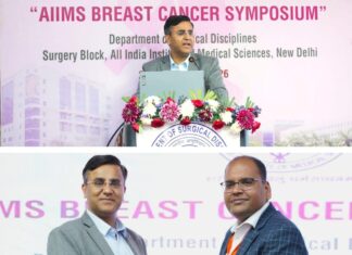 AIIMS दिल्ली में स्तन कैंसर पर व्याख्यान: श्री महंत इंद्रेश अस्पताल के डॉ. पंकज गर्ग ने दी महत्वपूर्ण जानकारी