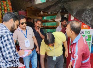 DM की QRT टीम अलर्ट: घरेलू गैस के व्यावसायिक उपयोग पर 16 सिलेंडर किए जब्त