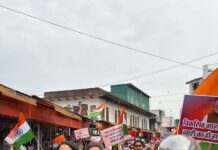 “नारी शक्ति अधिनियम” के समर्थन में भाजपा महिला और युवा मोर्चा का जागरूकता अभियान