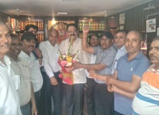 उत्तराखंड रोडवेज इंप्लाइज यूनियन ने उत्तराखंड पिछडा वर्ग कल्याण परिषद के उपाध्यक्ष अशोक वर्मा से की भेंट