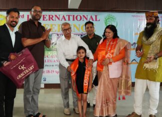 स्पर्श हिमालय विश्विद्यालय में दो दिवसीय अंतर्राष्ट्रीय योग कॉन्फ्रेंस का शुभारंभ: 300 से अधिक शोधार्थियों ने लिया भाग