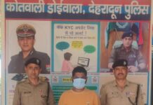 दून पुलिस का नशा तस्करों पर प्रहार: 01 शातिर चरस तस्कर गिरफ्तार, अभियुक्त से 115 ग्राम अवैध चरस बरामद