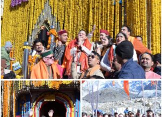 आस्था: वैदिक मंत्रोच्चार एवं विधि-विधान से खुले केदारनाथ धाम के कपाट, बाबा केदार के जयघोष से गूंज उठी केदारघाटी