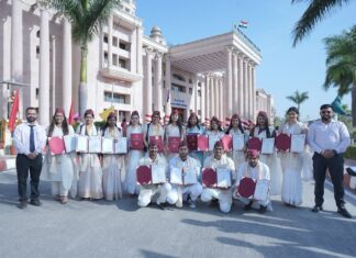 उत्तराखंड तकनीकी विश्वविद्यालय के दीक्षांत समारोह में छाया रहा जी. आर. डी संस्थान