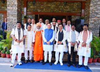 OBC वेलफेयर पार्लियामेंट्री कमेटी के प्रतिनिधिमण्डल ने सीएम धामी से की भेंट