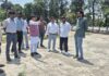 सीएम घोषणा के अनुरूप पंतनगर अंबेडकर पार्क में बाबा साहेब की प्रतिमा स्थापित किए जाने का तेजी से हो रहा कार्य