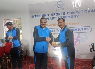 प्रथम IOL खेलकूद प्रतियोगिता का हुआ भव्य समापन: विजेता खिलाड़ियों और टीमों को किया गया सम्मानित