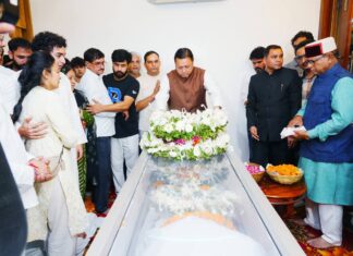 सीएम धामी ने अंतरराष्ट्रीय ख्याति प्राप्त निशानेबाज जसपाल राणा को दी श्रद्धांजलि: परिजनों से मिलकर जताई संवेदना