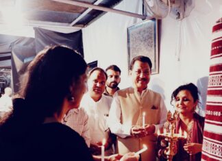 ऐक्टिंग की पाठशाला “उड़ान” का हुआ धूम धाम से उद्घाटन कला समाज को जोड़ना सिखाती है: सूर्यकांत धस्माना