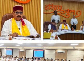मंत्री सतपाल महाराज ने की कांवड़ मेला-2026 की तैयारियों की समीक्षा: समय से सभी कार्य पूर्ण करने के दिए निर्देश