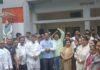 कांग्रेस मुख्यालय कूच की घोषणा निकली गीदड़ भपकी : बैरीकेडिंग से वापस लौटे भाजपाई: सूर्यकांत धस्माना