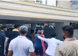 MDDA सीलिंग के दौरान हंगामा: डालनवाला में दो गुट भिड़े, पुलिस ने संभाला मोर्चा