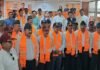 सैकड़ों पूर्व वरिष्ठ सैन्य अधिकारी और विभिन्न दलों के नेता भाजपा में हुए शामिल