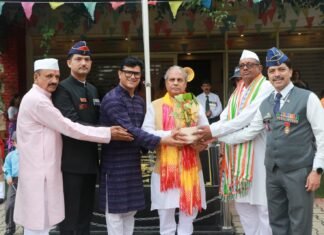 देशभक्ति के रंग में रंगा सीआईएमएस एंड यूआईएचएमटी: धूमधाम से मना 80वां स्वतंत्रता दिवस