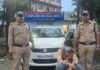 देहरादून में दिनदहाड़े ताबड़तोड़ फायरिंग: पटेलनगर पुलिस ने चंद घंटों में आरोपी को कार समेत दबोचा