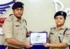 उत्कृष्ट कार्य करने वाले पुलिस कर्मियों को एसएसपी दून ने किया सम्मानित