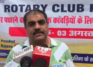रोटरी क्लब कनखल ने शिवभक्त कांवड़ियों हेतु सेवा प्रकल्प का किया शुभारंभ