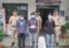 नेहरू कॉलोनी में बंद मकान में चोरी करने वाले तीन शातिर दबोचे: 2 लाख के जेवर बरामद