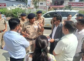 मोहब्बेवाला हादसों पर प्रशासन सख्त: डीएम-एसएसपी ने किया हाईवे का निरीक्षण