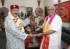 संघ के वरिष्ठ प्रचारक भैय्याजी जोशी ने सतपाल महाराज से की शिष्टाचार भेंट: 75वें जन्मदिवस पर दी शुभकामनाएं