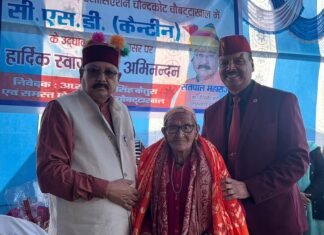 एकेश्वर के नौगांवखाल में सीएसडी कैंटीन का शुभारंभ: शहीद सैनिकों के परिजनों और वीर नारियों का सम्मान