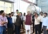 काशीपुर एरोमा पार्क का कृषि मंत्री गणेश जोशी ने किया निरीक्षण: किसानों की आय बढ़ाने पर जोर