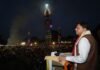 परेड ग्राउंड में दशहरा महोत्सव में शामिल हुए मुख्यमंत्री धामी: प्रदेशवासियों को दी विजयादशमी की शुभकामनाएं