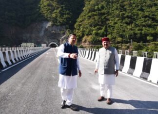 रुद्रप्रयाग में 156 करोड़ की पुल-सुरंग परियोजना पर ट्रायल शुरू: चारधाम यात्रियों को जाम से मिलेगी राहत