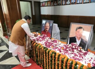 भराड़ीसैंण विधानसभा सत्र से पहले सीएम धामी ने जनरल खंडूड़ी और पूर्व मंत्री हीरा सिंह बिष्ट को दी श्रद्धांजलि